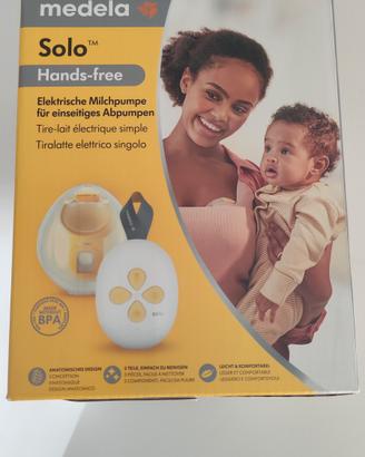Tiralatte Medela Solo Hans-free con sacchetti 