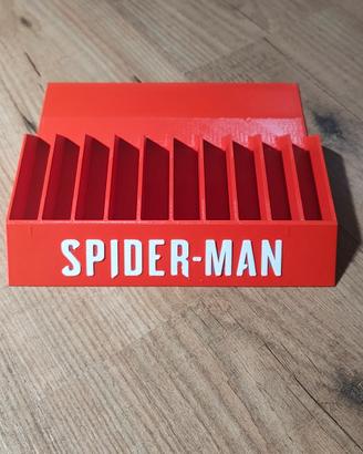 Portagiochi PS4 spiderman decorazione
