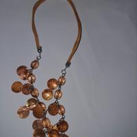 Collana bronzo con orecchini