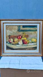 Quadro natura morta Peruzzi olio su tela