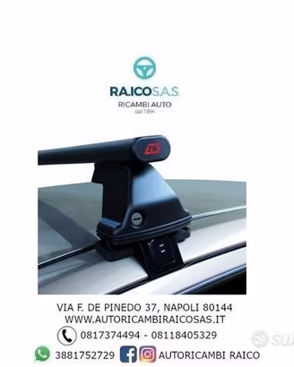 barre portatutto portapacchi fiat bravo 2007 in po