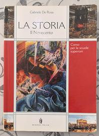 libri scolastici  LA STORIA il novecento