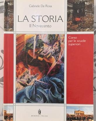 libri scolastici  LA STORIA il novecento