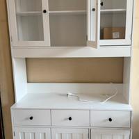 CREDENZA con vetrine