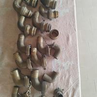 Raccordi porta gomma ottone