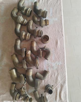 Raccordi porta gomma ottone