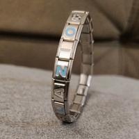 AS Lazio bracciale acciaio