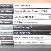 Lotto 24 giochi Ps2 (Prezzi in
descrizione)