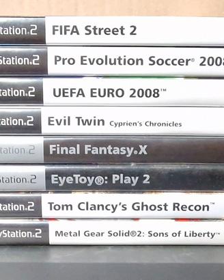 Lotto 24 giochi Ps2 (Prezzi in
descrizione)