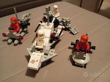 Lego Space con 4 Minifigure, vintage 