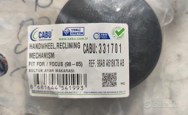 Manopola di regolazione dell'inclinazione sedile