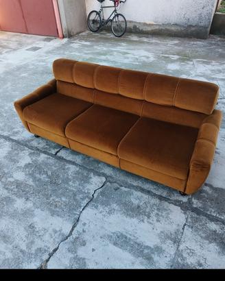 Divano letto 3 posti con materasso