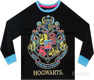 Maglietta a maniche lunghe Harry Potter Hogwarts