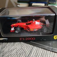 modellino Ferrari F1 2000 Schumacher 