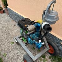 Pompa irrigazione a motore