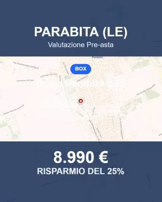 Immobile in asta di 44 m² a Parabita