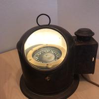 Bussola - lampada  arredo Marino antico