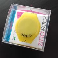 Orologio/braccialeZITTO nuovoMaiUsato bello giallo