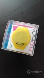 Orologio/braccialeZITTO nuovoMaiUsato bello giallo