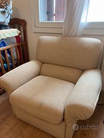 Poltrona beige