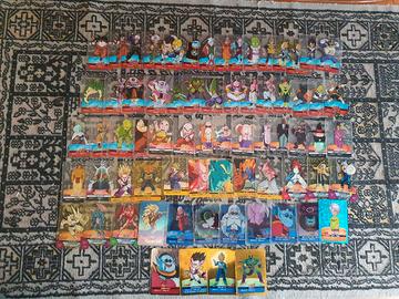 Lotto 72 carte dragonball dei succhi di frutta e a