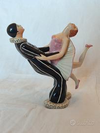 Pierrot e Ballerina Fabris Luigi 