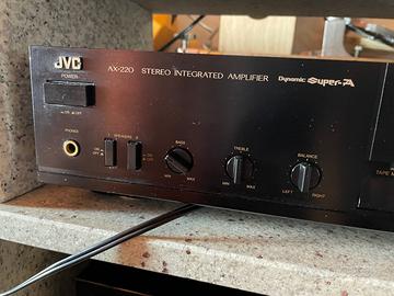 Amplificatore Stereo JVC AX-220BK anni '80