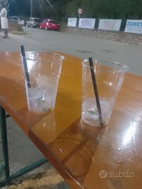 bicchieri da sagra usati