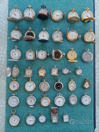 lotto orologi da taschino Hachette 