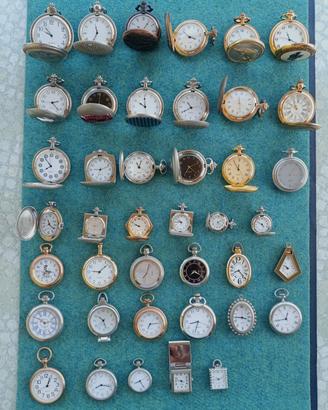 lotto orologi da taschino Hachette 