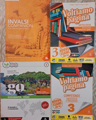 Libri scolastici della terza media