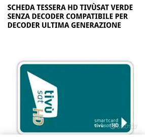 scheda  verdeTV sat 