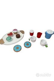 Servizio da the giocattolo Legno Bambini Playtive