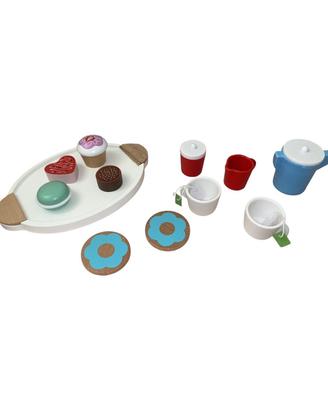 Servizio da the giocattolo Legno Bambini Playtive