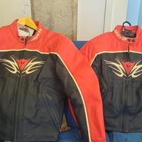 coppia giubbotti pelle Dainese TG. 54 e 46, nuovi