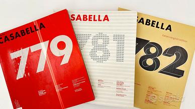 Casabella n. 779 n. 781 n. 782