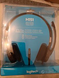 Cuffie cablata Logitech stereo 