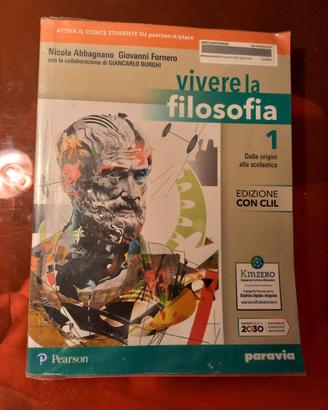 Vivere la filosofia 1 Pearson ISBN 9788839538833