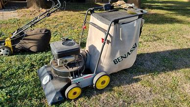 macchina raccogli foglie benassi aspirafoglie