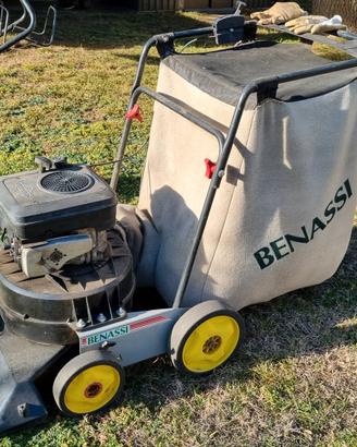 macchina raccogli foglie benassi aspirafoglie