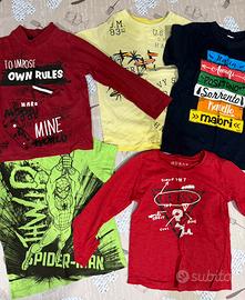 Stock magliette 5-6 anni