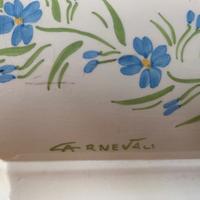 Vaso vintage dipinto a mano