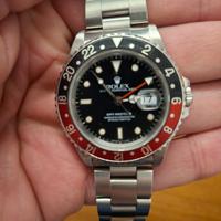 Rolex gmt master 2 “Coke” 1989 , ref 16710