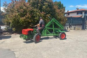 T45 TRATTORINO GOLDONI 4×4 CON GRU IDRAULICO