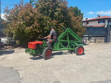 T45 TRATTORINO GOLDONI 4×4 CON GRU IDRAULICO