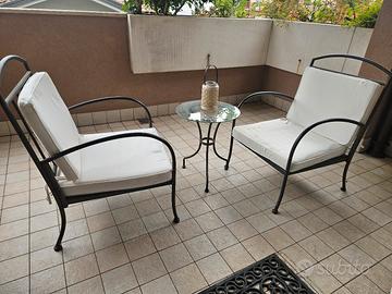 poltrone salottino da giardino terrazzo