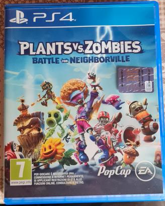 Plants Vs Zombies battle for neighborville PS4 