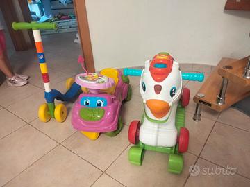 Giochi bimbi Cavalluccio Macchina Monopattino 