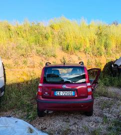 Fiat Panda incidentata