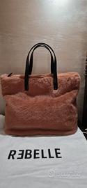 Borsa con pelo Rebelle NUOVA